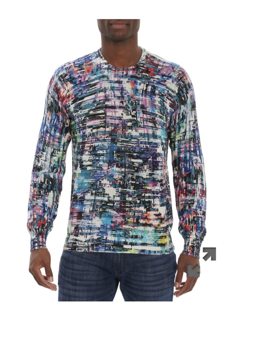 Robert Graham Men's Color Dealer Sweater Sz 3X